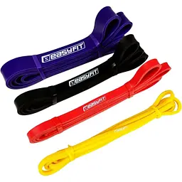 Гумові петлі EasyFit: набір 1-45 кг 4 шт. (EF-1454s)