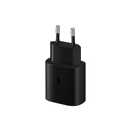 Зарядний пристрій Samsung USB-C Wall Charger with Cable USB-C 25W Black (EP-TA800XBEGRU) - мініатюра 4
