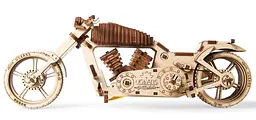 Механічний 3D Пазл Ukrainian Gears Байк VM-02, 189 елементів (70051) - мініатюра 2
