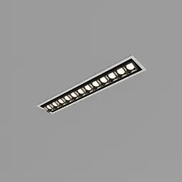 Вбудований світильник Skarlat RSL74108 12x2W WH+BK 4000K