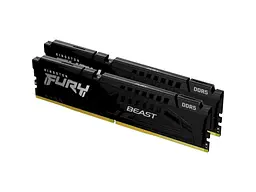 Модуль пам'яті Kingston FURY 64 GB (2x32GB) DDR5 5200 MHz Beast (KF552C40BBK2-64) - мініатюра 1