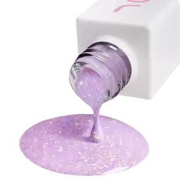 Рідкий гель для укріплення та моделювання Joia vegan PolyLiquid gel Lavender Bloom 8 мл - мініатюра 2