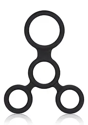 Набір ерекційних кілець Calexotics Full Erection Spreader (чорний)