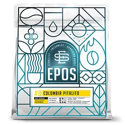 Кава в зернах EPOS COLOMBIA PITALITO свіжообсмажена 100% арабіка 1 кг
