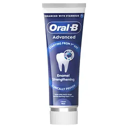 Зубна паста Oral-B Advanced Зміцнення емалі Чиста м'ята 75 мл (8006530090797)