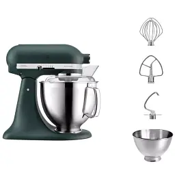 Кухонна машина KitchenAid Artisan 4,8 л 5KSM185PSEPP з відкидним блоком пальмовий - мініатюра 2