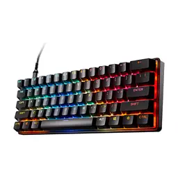 Клавіатура SteelSeries Apex Pro Mini Gen 3 HyperMagnetic OmniPoint 3.0 OLED USB UA Black (64913) - мініатюра 2