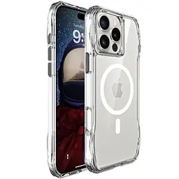 Чохол TPU Space Octagon with MagSafe для Apple iPhone 16 Pro (6.3) Clear