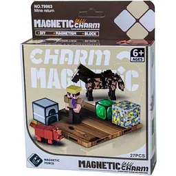 Конструктор магнітний Charm Magnetic 27 деталей 9963