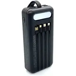 Зовнішній портативний акумулятор Sunix PB-05 50000mAh 2.1A 5W 2xUSB/Type-C/MicroUSB - мініатюра 3