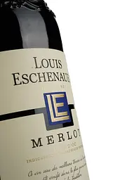 Вино Louis Eschenauer Merlot, червоне, сухе, 14%, 0,75 л (1312340) - мініатюра 3