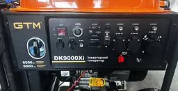 Генераторна установка інверторна відкрита DK9000Xi 9,0кВт(макс)/8,5кВт(ном), руч.старт/Електростарт + Колеса - мініатюра 4