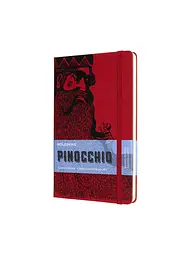 Записник Moleskine Pinocchio середній, Нелінований Червоний (LEPIQP062D)