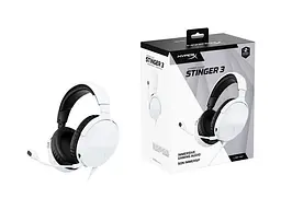 Навушники HyperX Cloud Stinger 3 Wired White (BS1T6AA) - мініатюра 7