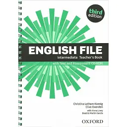 English File. Intermediate. Teacher's Book with Test and Assessment CD-ROM - Клайв Оксенден