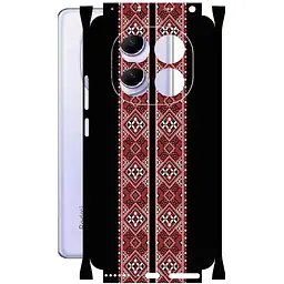 Захисна плівка StatusSKIN для Xiaomi Redmi Note 14 Pro 4G Корпус Вініл Вишиванка 3