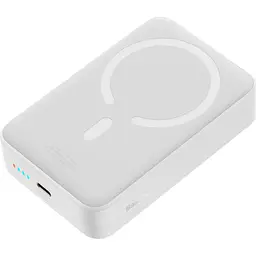 Зовнішній акумулятор Baseus Magnetic Bracket Mini 20000mAh 20W White [P10022102212-01] [113060] - мініатюра 2