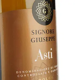 Вино ігристе Signore Giuseppe Asti Spumante DOCG біле солодке 0.75 л - мініатюра 3