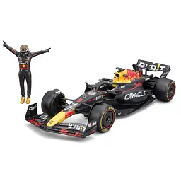Автомодель з фігуркою Bburago Red Bull Racing RB19, 1:24 в асортименті (18-28036) - мініатюра 2