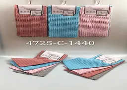 Вафельні рушники 30x30 см 4 шт у наборі в асортименті