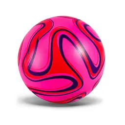 Дитячий гумовий м'яч RB24376Pink-1 60 грамів, діаметр 17,5 см