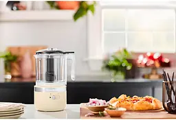 Кухонний комбайн KitchenAid Cordless 5KFCB519 Almond Cream [5KFCB519EAC] [80436] - мініатюра 7