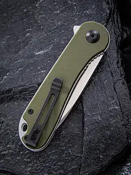 Ніж складаний кишеньковий Civivi Elementum, (7.5 см) D2/G10 оливковий - мініатюра 5