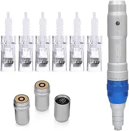 ALIWOD Microneedling Pen Бездротова електрична машина Набір інструментів для відновлення шкіри 6 шт. 36 шт. Картриджі L709 - мініатюра 3