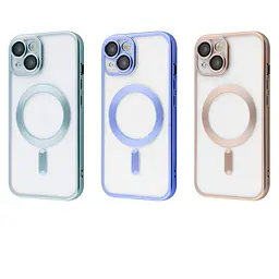Чохол Metal Matte Case with Magnetic Ring iPhone 15 в асортименті