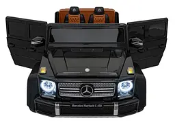 Дитячий електромобіль Mercedes Benz Maybach G650, з регулюванням сидінь, чорний - мініатюра 3