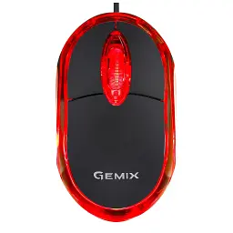Мишка Gemix GM105 USB black (GM105Bk) - мініатюра 3