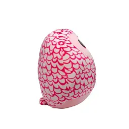 М'яконабивна іграшка TY Squish-A-Boos Рожева сова Pinky 20 см 39300 - мініатюра 3