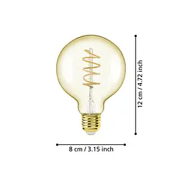 Лампа напівпровідникова LM_LED_E27 EGLO 110079 - мініатюра 2
