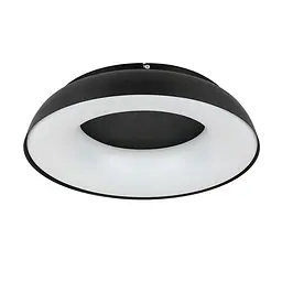 Люстра стельова LED Levistella 797MX6018 (580) BK, три режими світла, чорний метал, сучасний стиль - мініатюра 2