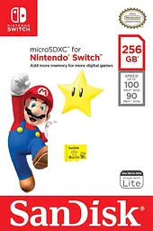 Карта пам'яті SanDisk microSDXC 256 GB A1 UHS-I Ultra for Nintendo Switch (SDSQXAO-256G-GNCZN) [95516] - мініатюра 2