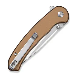 Ніж складаний туристичний Sencut Ingot (8.2 см) D2 / Aluminum коричневий - мініатюра 5