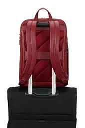 Рюкзак 14,1" Samsonite IMAGE BIZ LEATHER RUBY WINE 38,5x26x13,5 KV2*A0002 - мініатюра 7