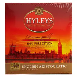 Чай Hyleys English aristocratic 200 г (100 шт. x 2 г) - мініатюра 2