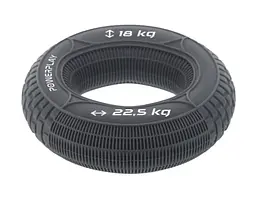 Еспандер кистьовий силіконовий PowerPlay PP-4330 Hand Grip Loops Medium 18-22,5-36 кг Сірий (PP_4330_Grey_(18-22.5kg)) - мініатюра 3
