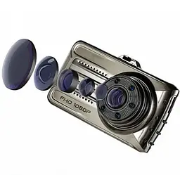Автомобільний відеореєстратор DVR T666 Full HD - мініатюра 6
