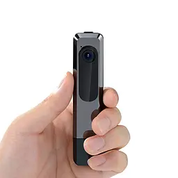 Міні камера - портативний відеореєстратор + диктофон Camsoy C181, Full HD 1080P, micro SD до 64 Гб, акумулятор 560 мАг (100623) - мініатюра 2