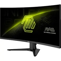 Монітор 34" MSI MAG 346CQ Curved UWQHD VA 180Hz (9S6-3DD71M-001) - мініатюра 3