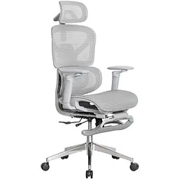 Крісло Mealux M6 Air Massage з масажним ефектом grey (HF-M6 M/G)