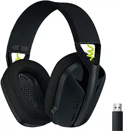 Гарнітура Logitech G435 LIGHTSPEED Wireless Gaming Black (981-001050)