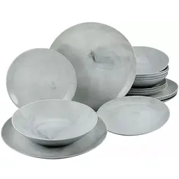 Уцінка. Столовий сервіз Luminarc Diwali Marble Granit 19 предметів (Q0217)