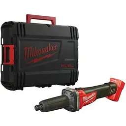 Шліфмашина пряма акумуляторна MILWAUKEE, M18 FDGRB-0X, діаметр 6/8мм (HDкейс)