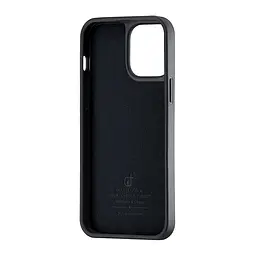 Чохол Jinduka Leather Ringo iPhone 13 Pro Max Black - мініатюра 3