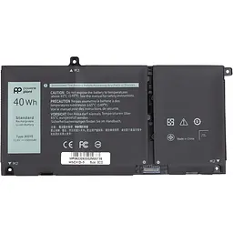 Акумулятор для ноутбуків PowerPlant DELL Inspiron 5402 (JK6Y6) 11.4V 3500 mAh