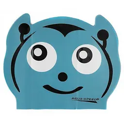 Шапка для плавання ZOO LATEX UFO 5766 Aqua Speed ​​116-ufo, синій нло, OSFM