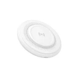 Бездротовий зарядний пристрій BOROFONE BQ40 Crown desktop wireless fast charger Білий